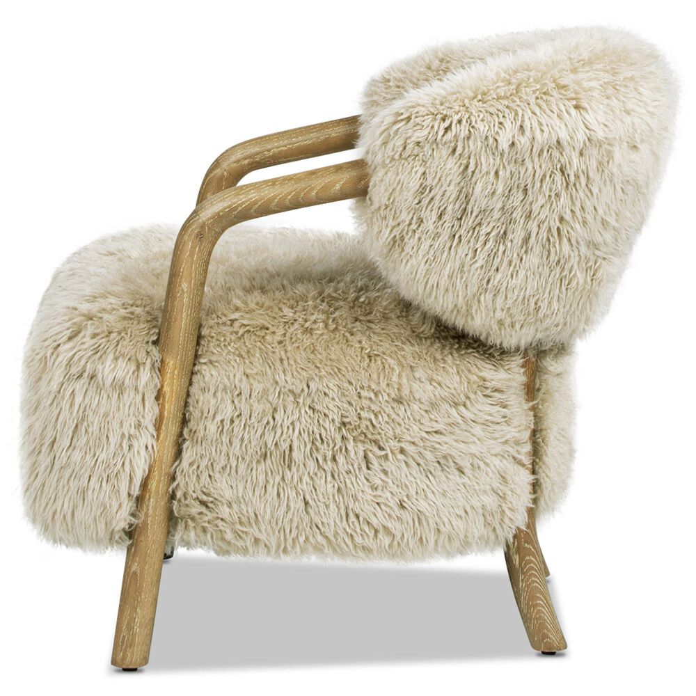 Jennifer Taylor Home Becker Accent Arm Chair in Taupe Beige, , large