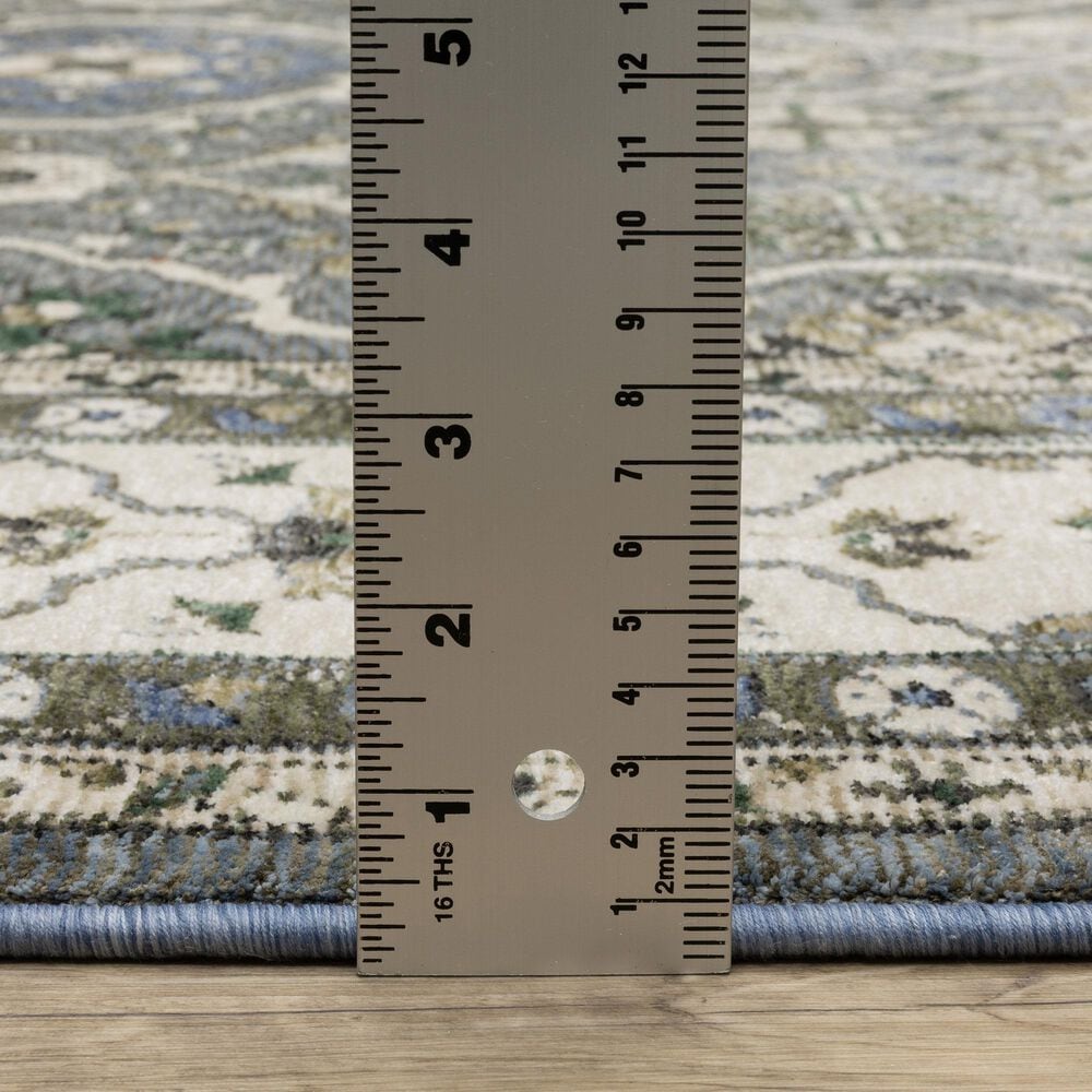 Oriental Weavers Hastings HA07H 7&#39;10&quot; x 10&#39;10&quot; Blue Area Rug, , large