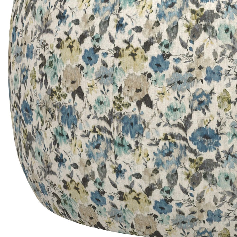 Emerald Home Furnishings Cecily Storage Ottoman in Blue Meadow, , large