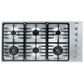 Miele 42" Stainless Steel Gas Cooktop with 6 Sealed Burners, , large