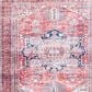 Safavieh Serapi 6"7" Square Red and Navy Area Rug, , large