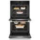 Whirlpool 30" Smart Built-In Electric Convection Double Wall Oven with Air Fry and Fan Convection Cooking in Fingerprint Resistant Stainless Steel, , large