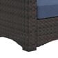 Ashley Windglow Patio Loveseat in Brown, , large