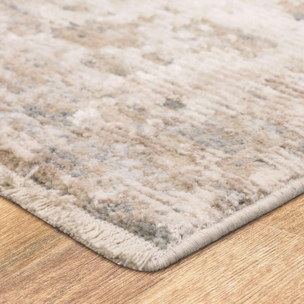 Karastan Solitude Velleta 2&#39;7&quot; x 7&#39;3&quot; Cream Beige Runner, , large