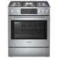 Bosch Benchmark 2-Piece Kitchen Package with 4.6 Cu. Ft. Gas Slide-in Range and 1.9 Cu. Ft. Over-The-Range Microwave in Stainless Steel, , large