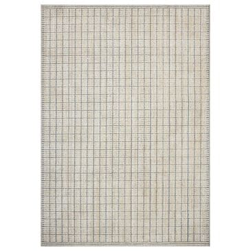 Amber Lewis x Loloi Bexley Slate and Natural 7"10" x 10" Area Rug, , large