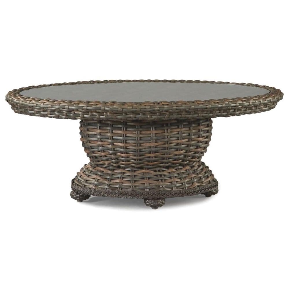 Venture South Hampton Oval Cocktail Table in Tuscan Brown, , large