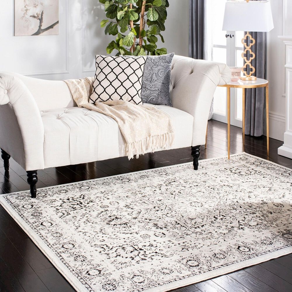 Safavieh Skyler SKY126K 4&#39; x 6&#39; Gray and Ivory Area Rug, , large