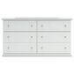 Ashley Bostwick Shoals 6-Drawer Dresser in White, , large