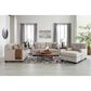 Ashley Mahoney Stationary Loveseat in Pebble, , large