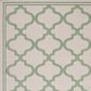 Safavieh Bermuda 8" x 10" Beige and Green Indoor/Outdoor Area Performance Rug, , large