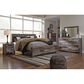 Signature Design by Ashley Derekson King Panel Bed in Two Tone Walnut and Gray, , large
