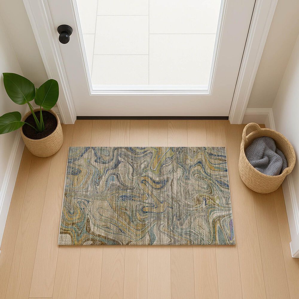 Dalyn Rug Company Nexus Putty 1'8" x 2'6" Area Rug, , large