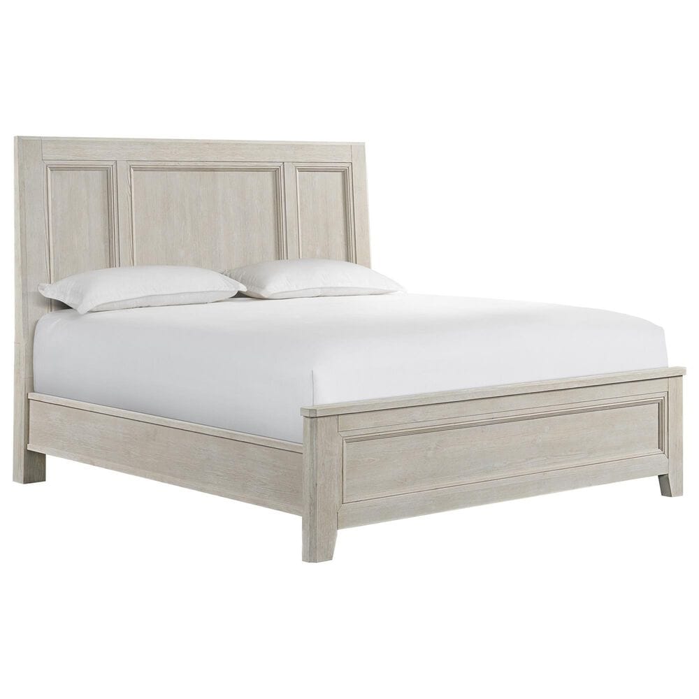 Hawthorne Furniture Carlson 4-Piece King Panel Bedroom Set in Washed Linen, , large