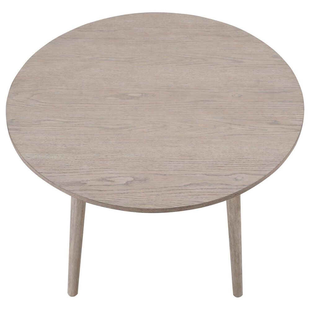 Steve Silver Willow 42&quot; Round Dining Table in Tan - Table Only, , large