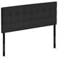 HOMLUX Roanne Queen Tufted Headboard in Black, , large