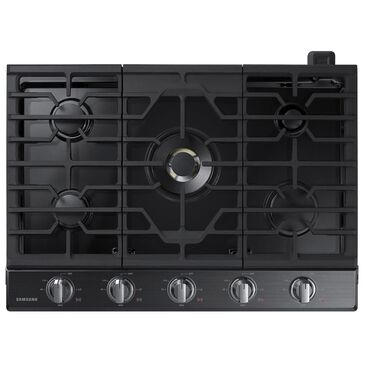 Samsung 30" Gas Cooktop in Black Stainless Steel, , large