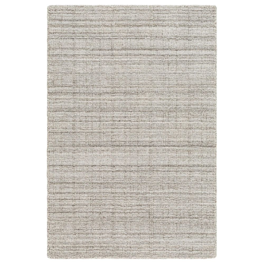 Surya Fresno 2" x 3" Silver Gray, Light Gray, Medium Gray, Taupe Area Rug, , large