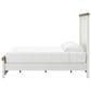 Ashley Savonport King Storage Panel Bed in White and Brown, , large