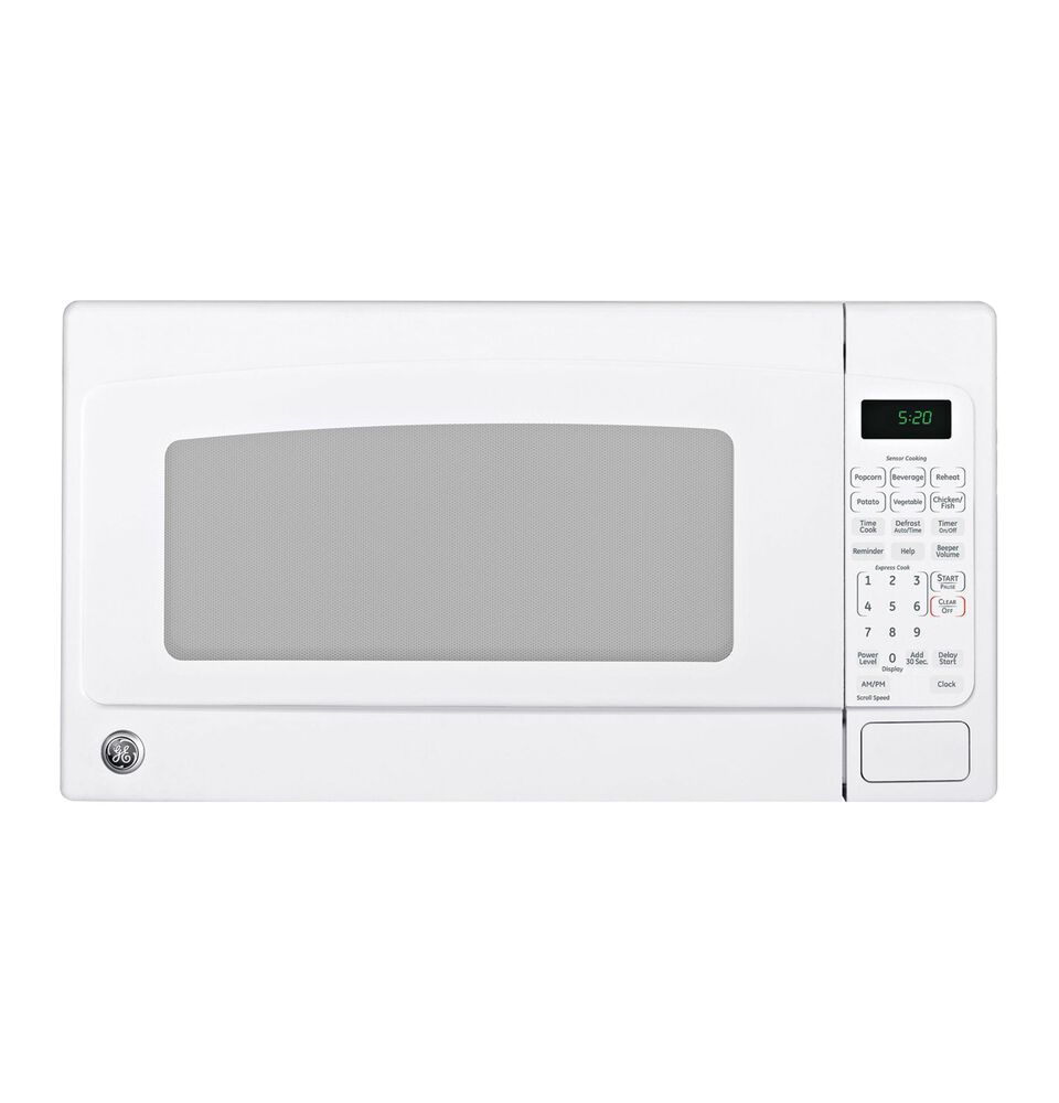 GE Appliances 2.0 Cu. Ft. Countertop Microwave Oven in White, , large