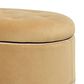 Jennifer Taylor Home Melinda Storage Bench with Tufted Bullion Fringe in Gold, , large