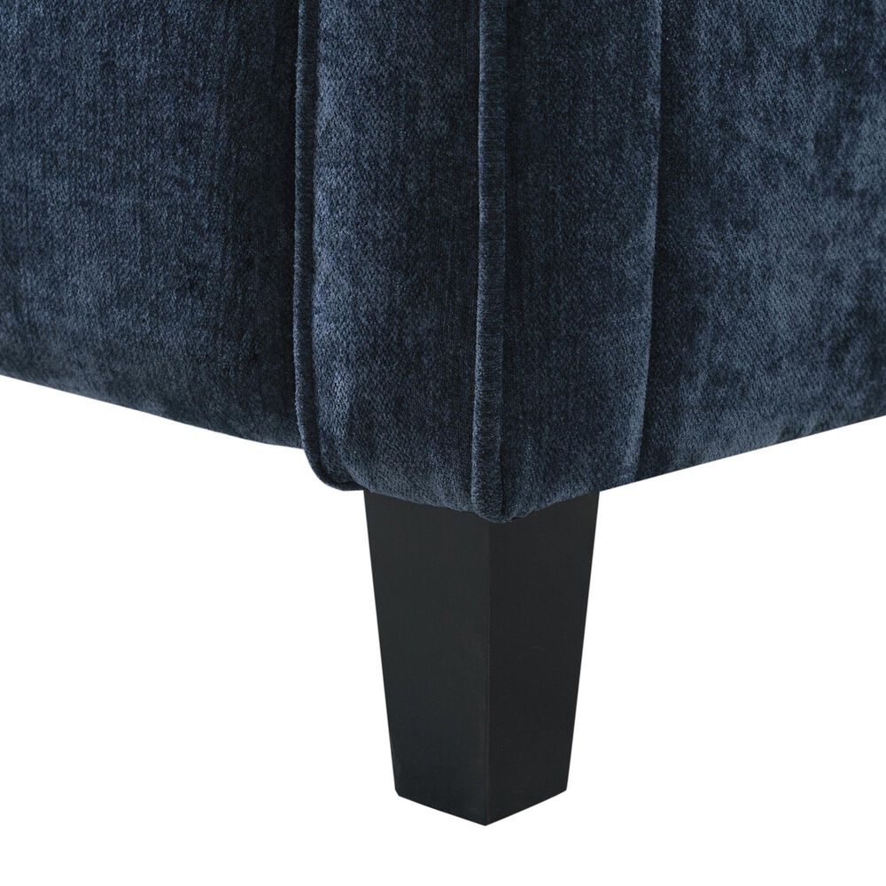 Lifestyle Solutions Shiloh Push Back Recliner in Navy Blue, , large