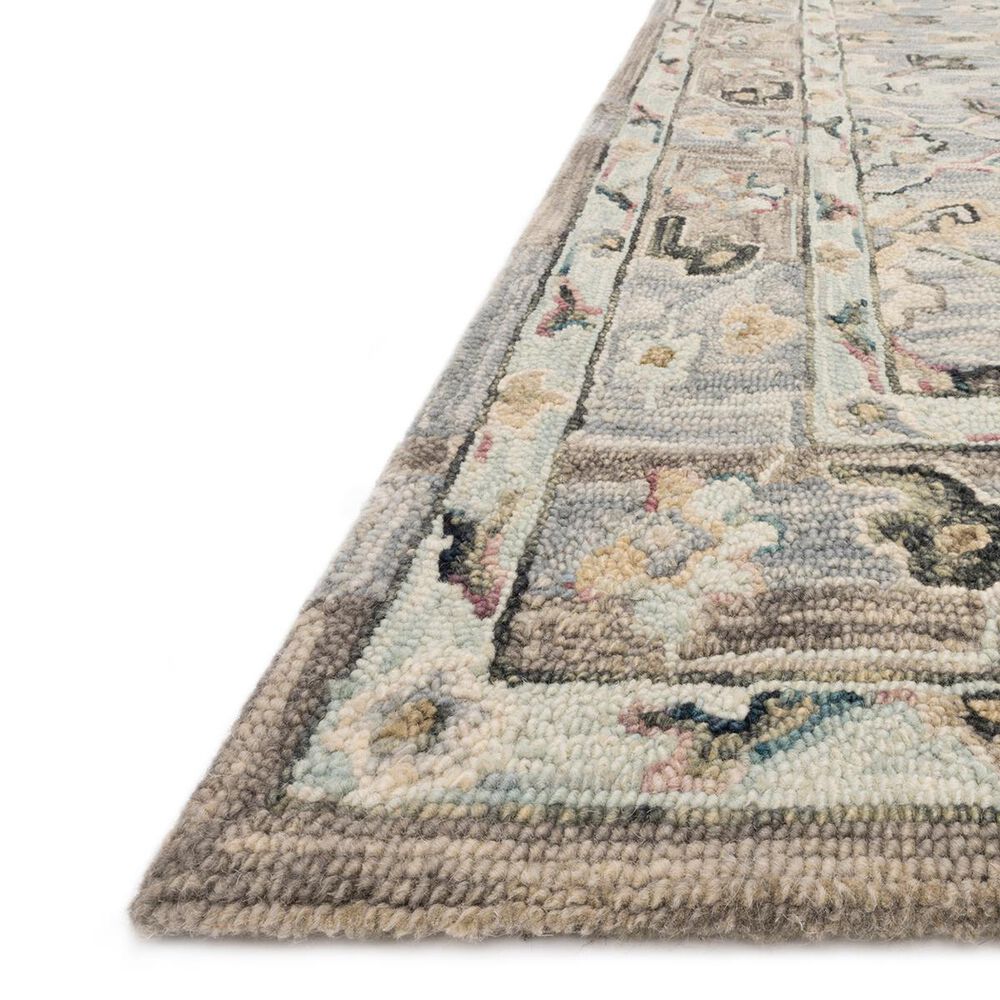 Loloi II Beatty BEA-04 2&#39;3&quot; x 3&#39;9&quot; Light Blue Runner, , large