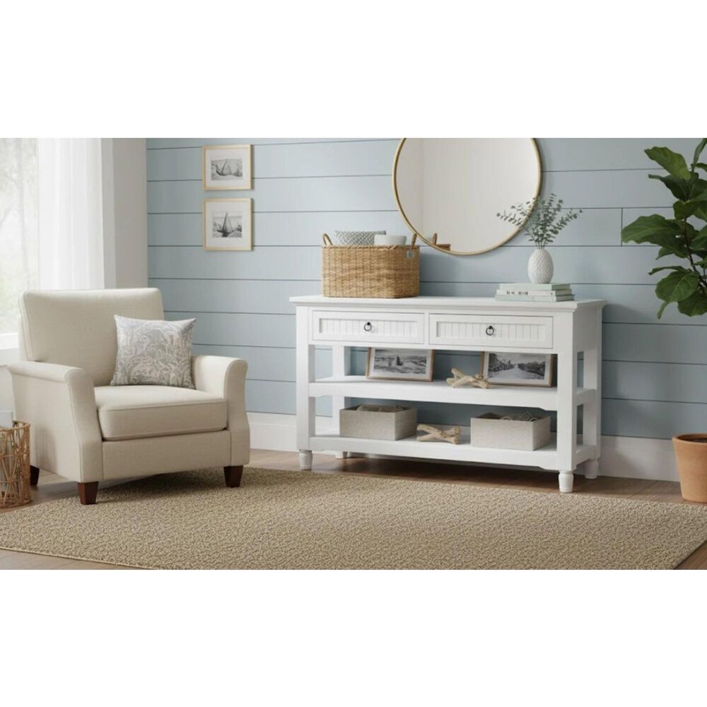 Waltham Westport Sofa Table in White, , large