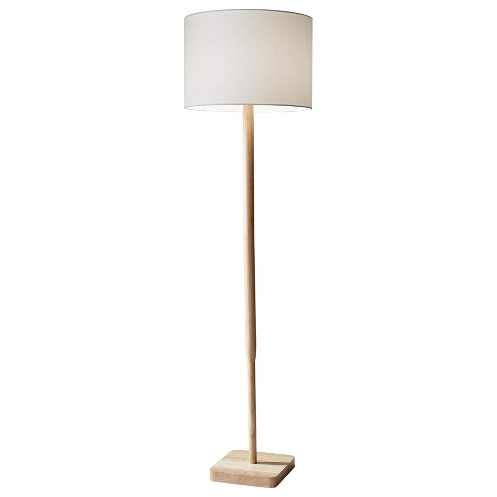 Adesso Ellis Floor Lamp in Natural, , large