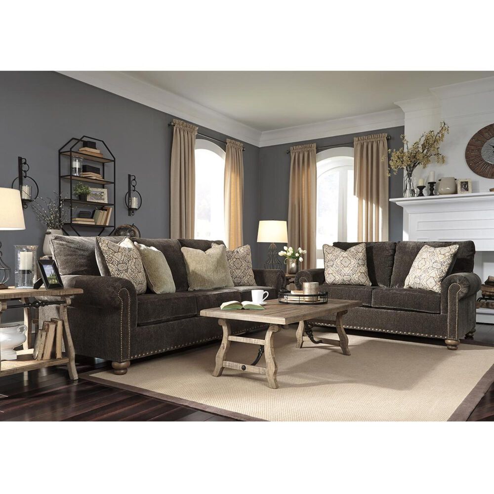 Signature Design by Ashley Stracelen Loveseat in Sable, , large