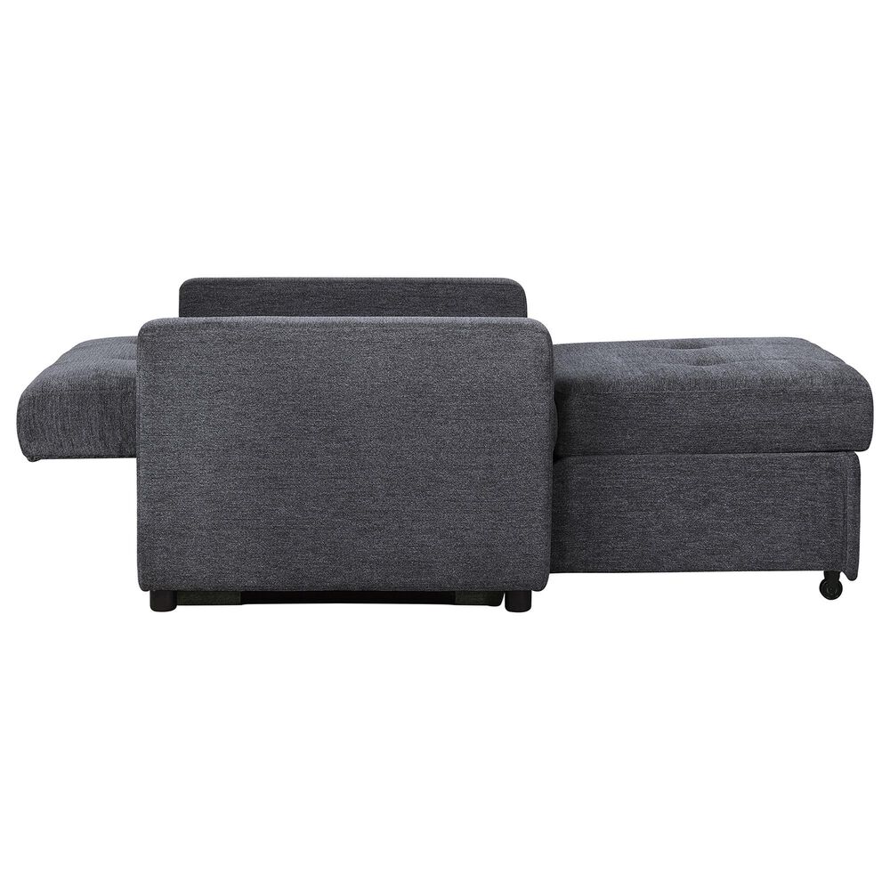 Steve Silver Convertible Sleeper Chair in Gray, , large
