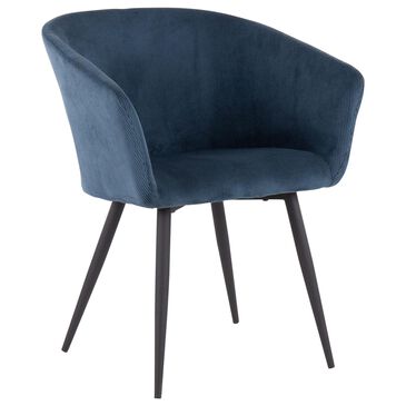 Lumisource Corazza Accent Chair in Blue, , large