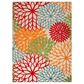Nourison Aloha 10" x 14" Green Indoor/Outdoor Area Rug, , large