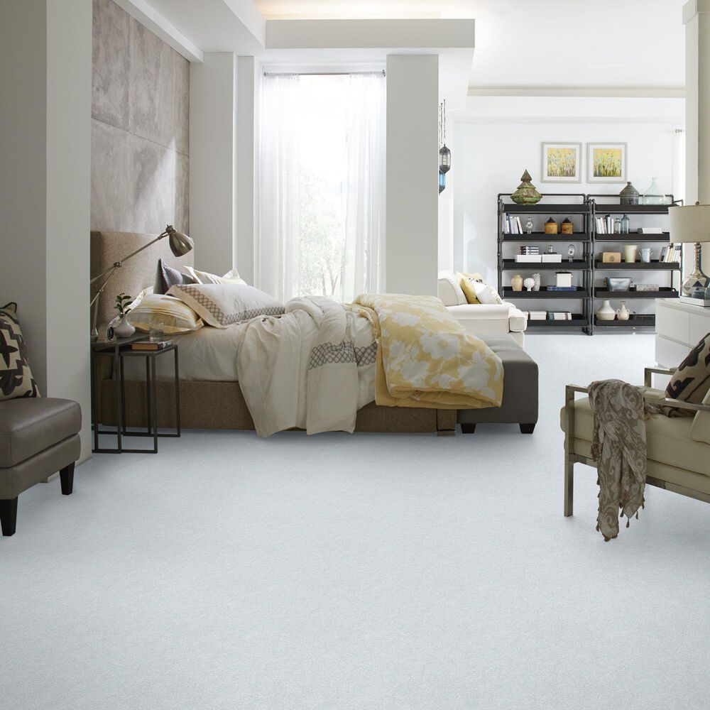Shaw Find Your Comfort NS Blue Carpet in Bay Waves, , large