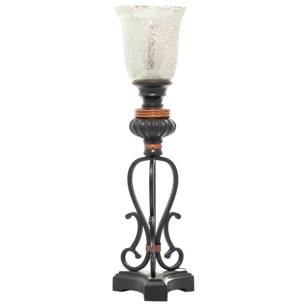 Maple and Jade 26" Metal Uplight in Black (Set of 2), , large