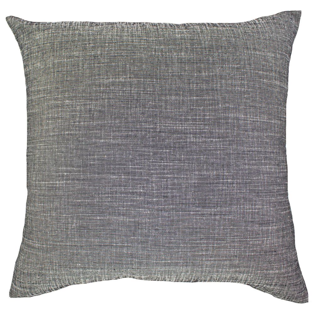 Ann Gish Isla 24" x 24" Square Throw Pillow in Obsidian, , large