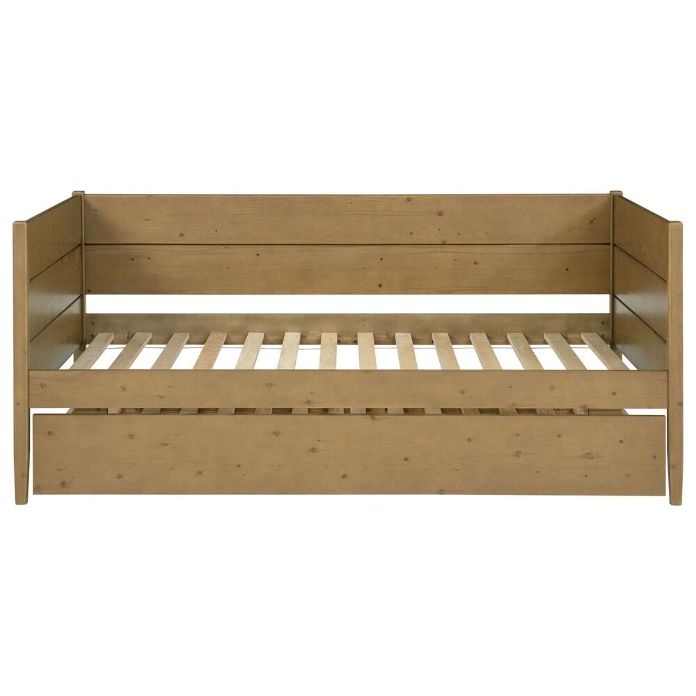 Coaster Calinda Twin Daybed with Trundle in Warm Natural Brown, , large