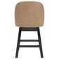 Ashley Neymorton 24.13" Swivel Counter Stool in Dark Grayish Brown, , large