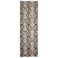 Feizy Enzo 2"6" x 8" Charcoal and Gray Runner, , large