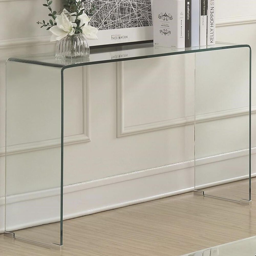 Pacific Landing Clear Acrylic Sofa Table, , large