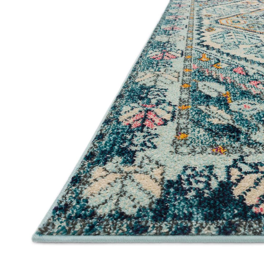 Loloi II Nadia NN-03 6&#39;7&quot; x 9&#39;2&quot; Aqua and Navy Area Rug, , large