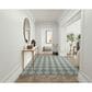 Nourison Positano Geometric Aqua 7" x 10" Indoor/Outdoor Area Rug, , large