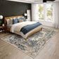 Dalyn Rug Company Jericho JC6 9" x 12" Linen Indoor/Outdoor Area Rug, , large