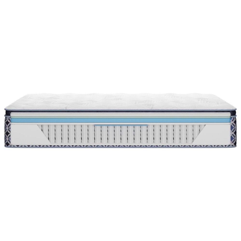 Serta Perfect Sleeper Select Leawood Plush Pillow Top Queen Mattress with Serta Bronze Baselogic Adjustable Base, , large