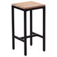 Southern Enterprises Berinsly 3-Piece Expandable Freestanding Kitchen Island Set in Black and Natural, , large