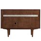 James Martin Vanities Amberly 48" Single Bathroom Vanity in Mid-Century Walnut with 3 cm Victorian Silver Quartz Top and Rectangular Sink, , large