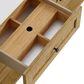 James Martin Breckenridge 84" Double Bathroom Vanity in Light Natural Oak with 3 cm White Zeus Top and Rectangular Sinks, , large