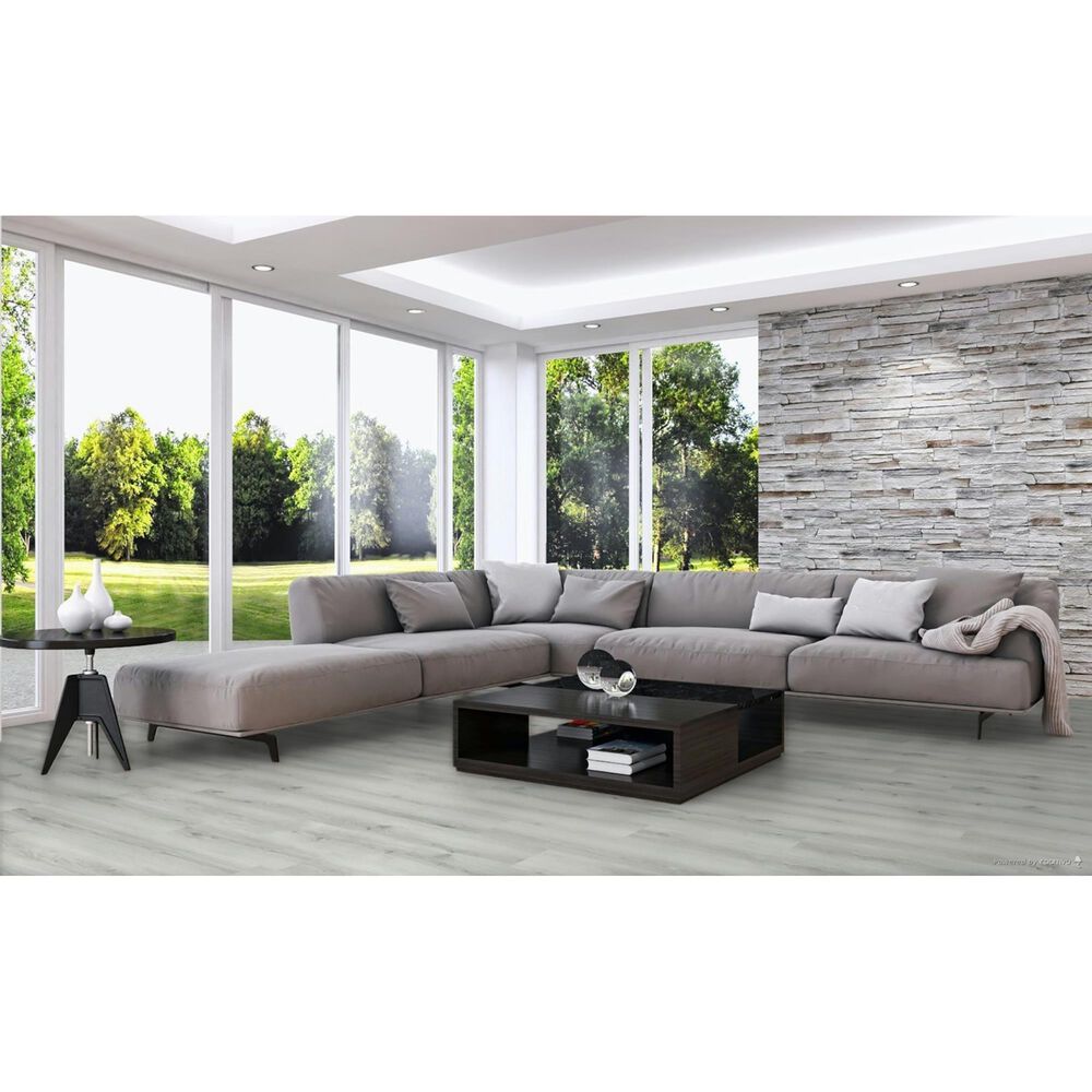 Florstar Mayfair Gray Oak 9&quot; x 72&quot; Vinyl Plank, , large