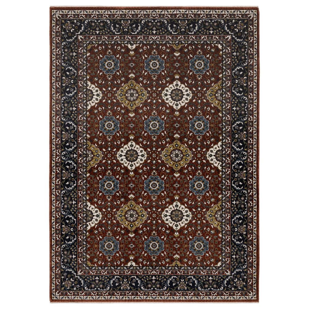 Oriental Weavers Vivian VI04B 5"3" x 7"6" Red Area Rug, , large