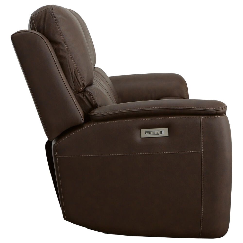 Flexsteel Henry 2-Piece Power Reclining Sofa and Recliner in Burnt Umber Brown, , large